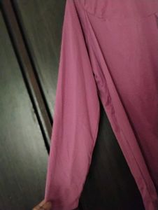 Solid Mauve (onion pink) stretchable top