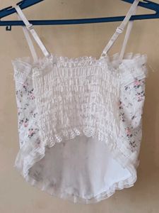 Floral Lace Corset Top