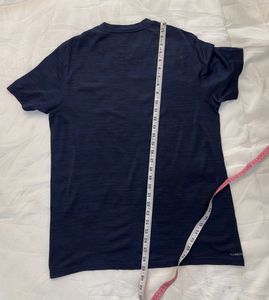 Adidas Men's Navy Blue T-Shirt