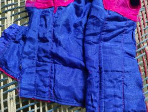 Vibrant Pink &amp; Blue Lehenga Set
