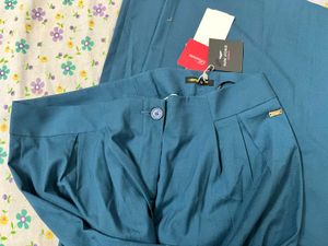 New Stylish Blue Wide Leg Pants