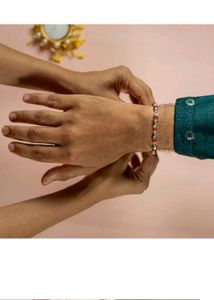 Rudraksha and Silver Bracelet