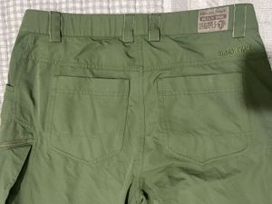 Convertible Cargo Pants Shorts Olive Green