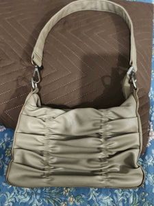 Stylish Ruched Shoulder Bag
