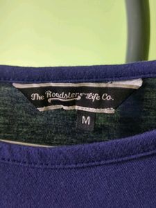 Roadster Blue Long Sleeve Top