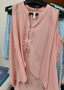 sheer top with inner
