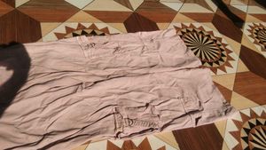Light Pink Cargo Pants