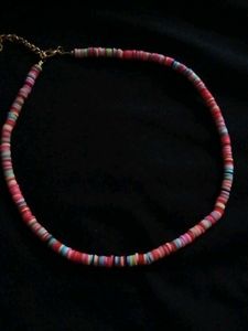Colorful Beaded Choker Necklace