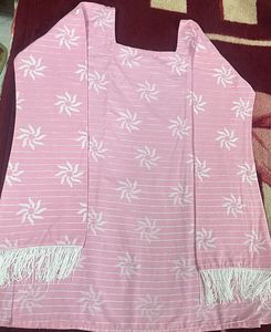 Pretty Pink Floral Kurta