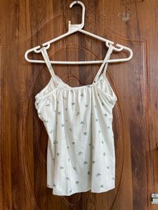 Sexy sleeveless padded ribbon 🎀 top