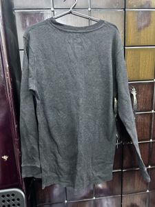 Men's Charcoal Long Sleeve T-Shirt