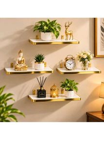 Engineered Wood Floating Wall Shelves