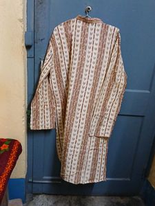 Striped Cotton Kurta Shirt