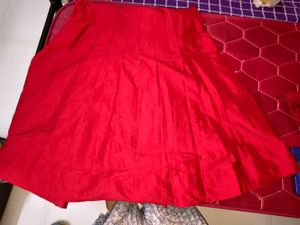 Red &amp; Gold Ethnic Dress