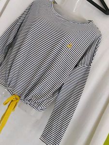 Striped Long Sleeve Top