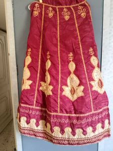 Silk Embroidered Lehanga Choli