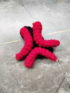 Kawaii Red Anger Mark Hair Clips