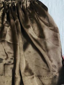 Satin Skater Skirt