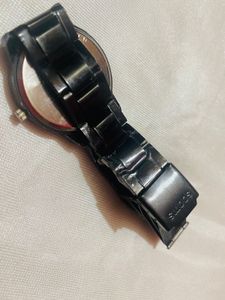 Stylish Black Metal Watch