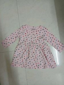 Cute Pink Floral Dress for Girls