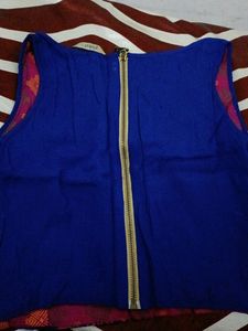 Global Desi Crop Top Or Blouse