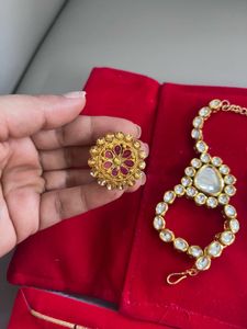 Exquisite Kundan Polki with Meenakari Jewellery Se