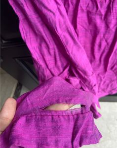 Pink long kurta