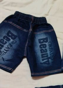 Set of 3 jeans shorts