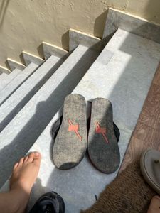 Sparx Black Flip Flops