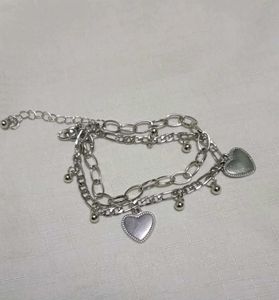 Heart Charm Fashion Bracelet
