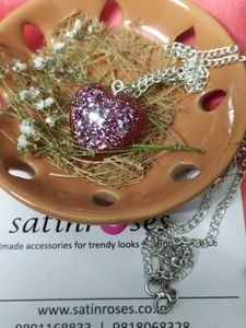 Sparkly Heart Necklace
