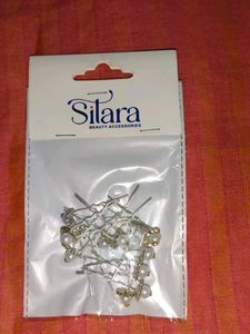 Decorative Hair Pins with Pearls