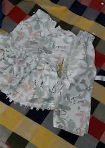 Floral Print Kurta Set