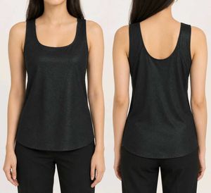 Sparkly Black Tank Top