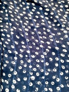 Stylish Navy &amp; Polka Dot Top