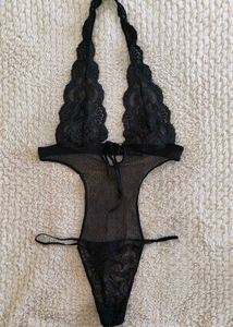 🖤 Victoria’s Secret black lace bodysuit