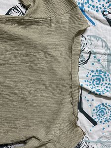 Chic Textured One-Shoulder Top