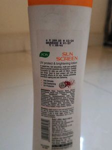 JOY Sun Screen Lotion