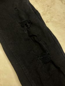 Classic Black Denim Jeans