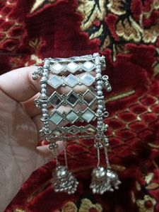 Mirror Work Cuff Bracelet