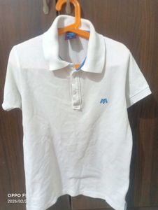 Classic White Polo T-Shirt