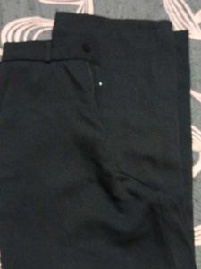 Dark Wash Wide Leg Trousers