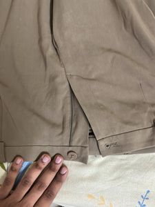 classy tailored Tan Pants
