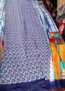 Crepe silk saree