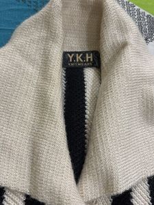 Striped Knit Cardigan