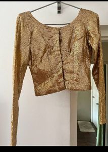 Golden Sequence Blouse