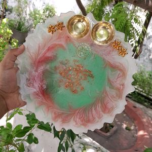 Resin Puja Thali