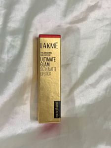 Lakme Ultimate Glam Satin Matte Lipstick