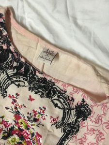 Straight printed kurta