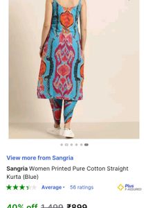 Women sangria brand cotton xxl Kurta